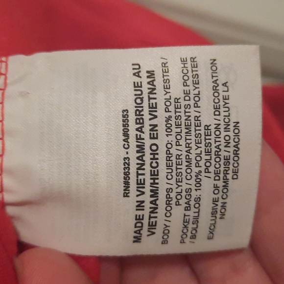 NikeGolf Woman's 1/4 Zip Pullover Red Size S - Picture 9 of 10